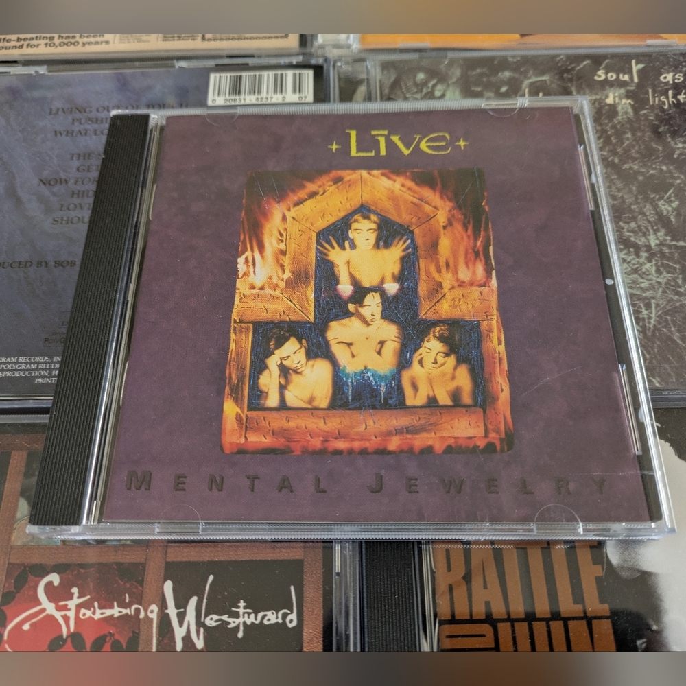2/$18 1991 Live "Mental Jewelry" CD
